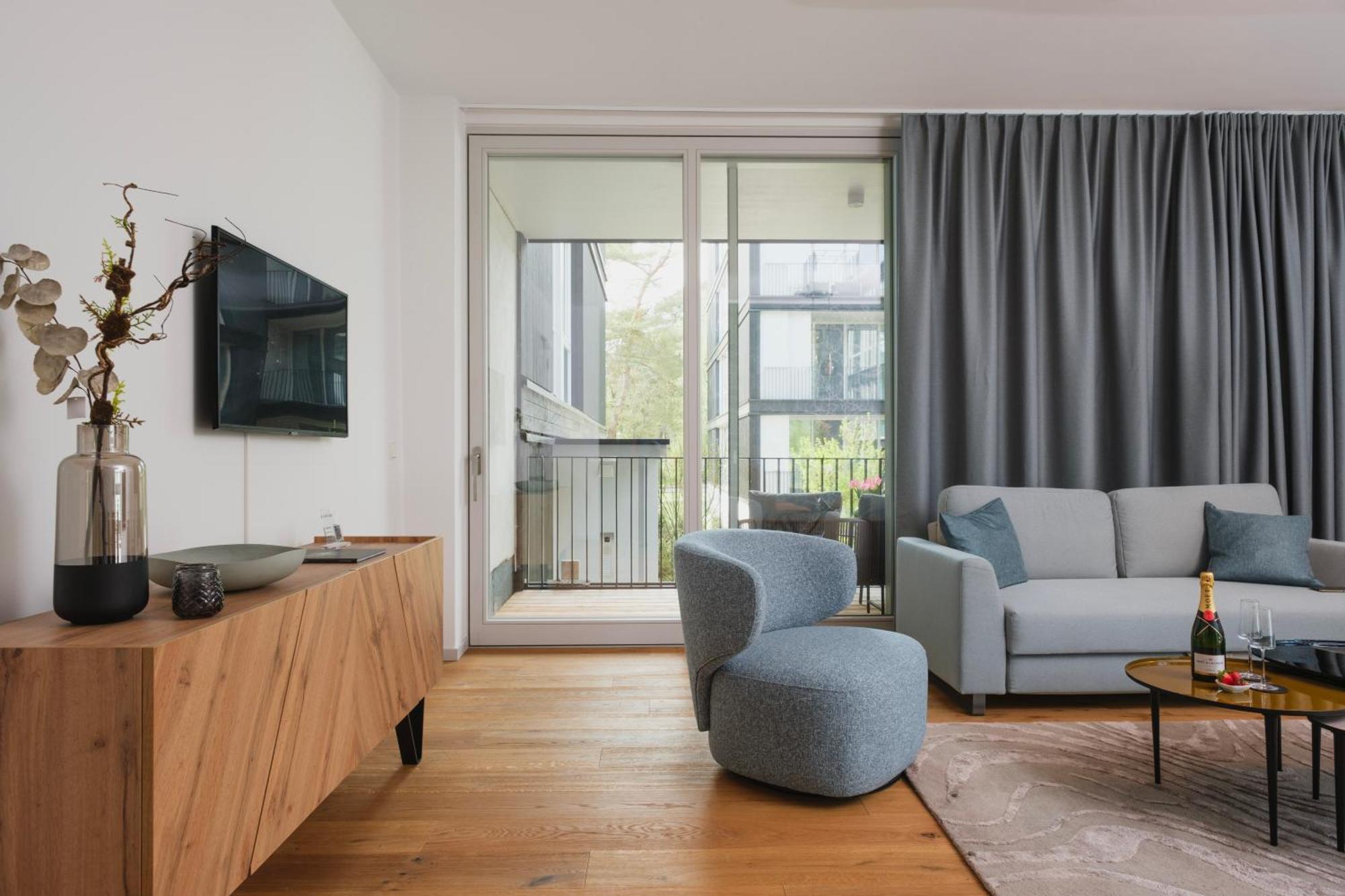 Marina Apartment Seeflair Saarow Mit Pool & Sauna 巴特萨罗皮斯库夫 外观 照片