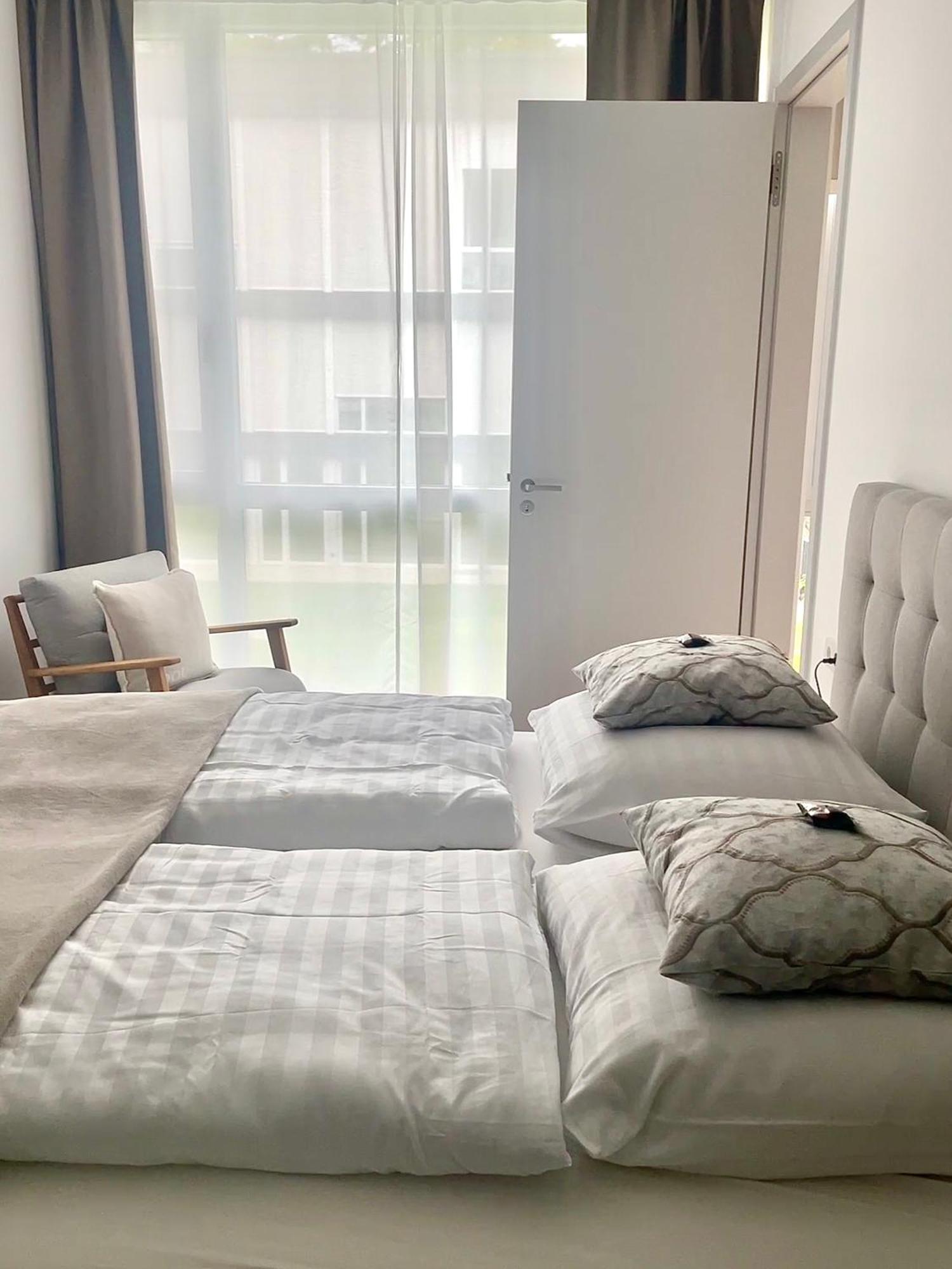 Marina Apartment Seeflair Saarow Mit Pool & Sauna 巴特萨罗皮斯库夫 外观 照片