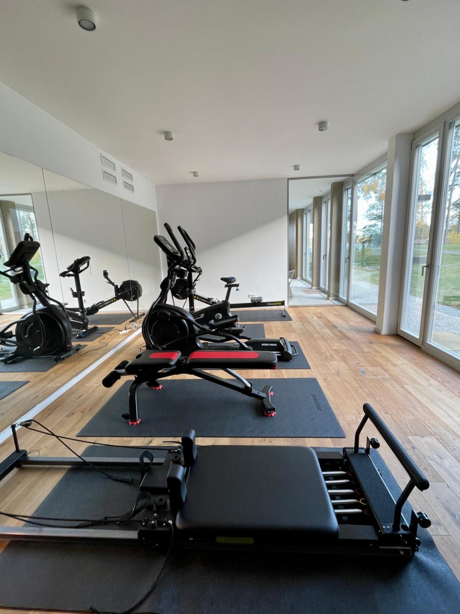Marina Apartment Seeflair Saarow Mit Pool & Sauna 巴特萨罗皮斯库夫 外观 照片