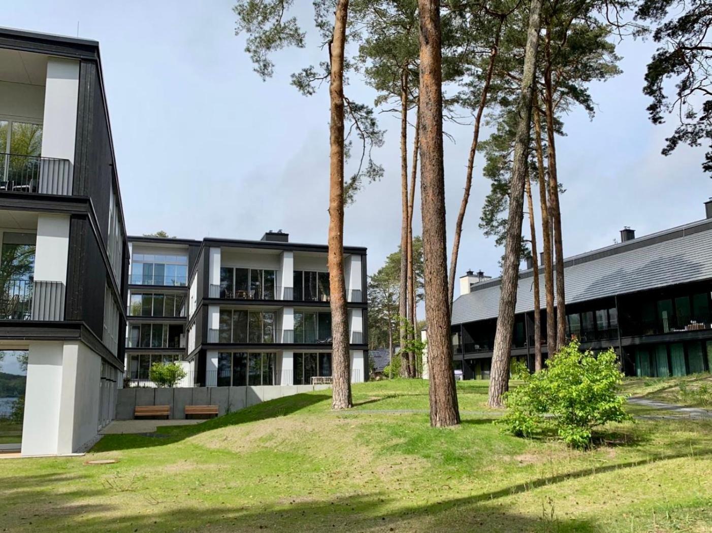 Marina Apartment Seeflair Saarow Mit Pool & Sauna 巴特萨罗皮斯库夫 外观 照片