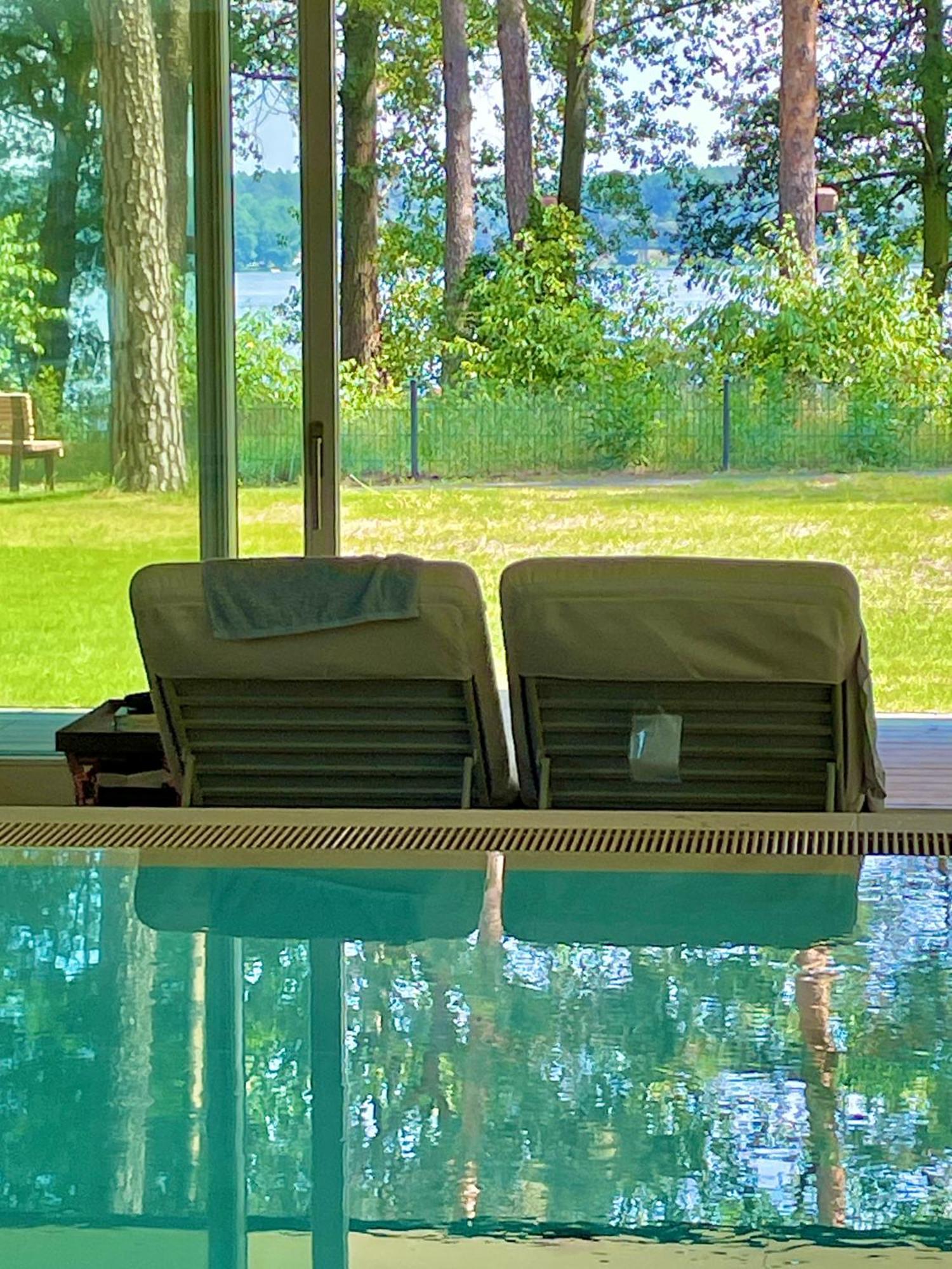 Marina Apartment Seeflair Saarow Mit Pool & Sauna 巴特萨罗皮斯库夫 外观 照片